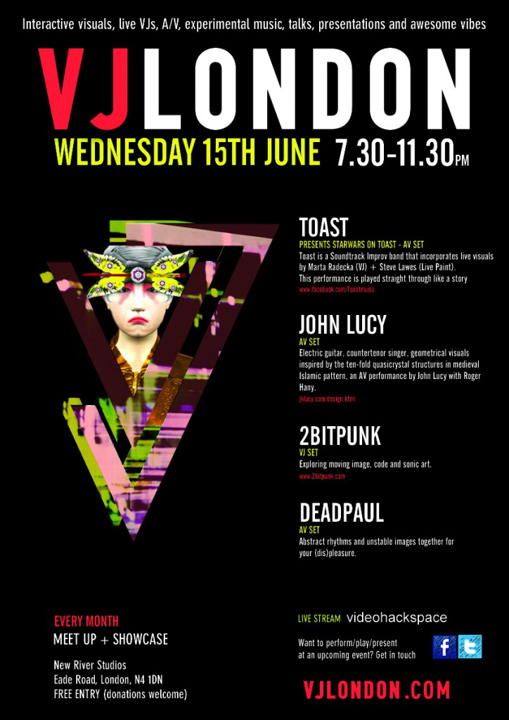 poster VJ London June 2016